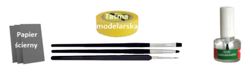 MODEL samolotu do sklejania skala 1:44 Fokker Dr.1 + farby, podkład, klej.. MODEL samolotu do sklejania skala 1:44 Fokker Dr.1 + farby, podkład, klej..