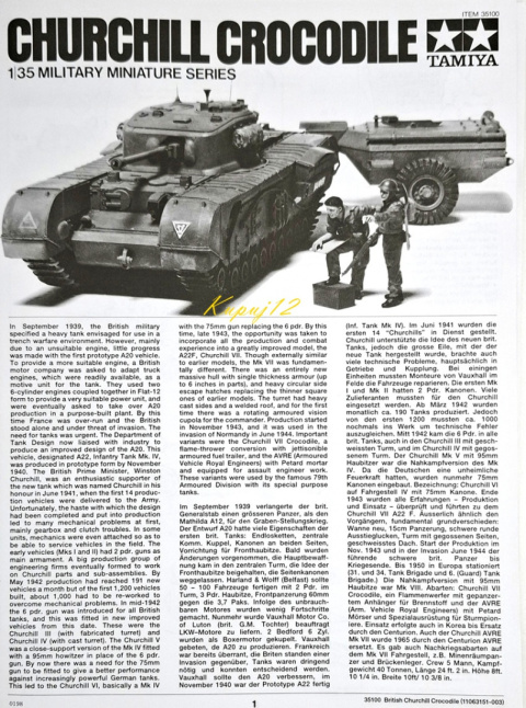 MODEL brytyjskiego czołgu Churchill Crocodile + farby, podkład, lakier MODEL brytyjskiego czołgu Churchill Crocodile + farby, podkład, lakier