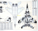 MODEL samolot do sklejania MiG-29 Duch Kijowa+ podkład, farby, klej, pędzle