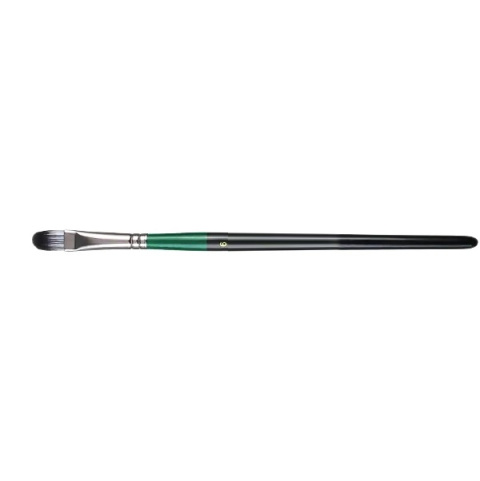 Pędzel, Pędzelek modelarski, malarski flat płaski koci język syntetyczny włos Nr. 6 Pędzel, Pędzelek modelarski, malarski flat płaski koci język syntetyczny włos Nr. 6