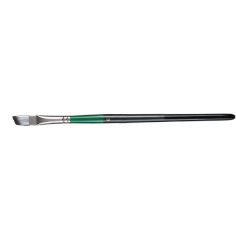 Pędzel, Pędzelek modelarski, malarski flat płaski skośny syntetyczny włos Nr. 6 Pędzel, Pędzelek modelarski, malarski flat płaski skośny syntetyczny włos Nr. 6