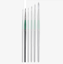 Pędzel Round Synthetic Pędzelek modelarski, malarski syntetyczny włos Nr. 4