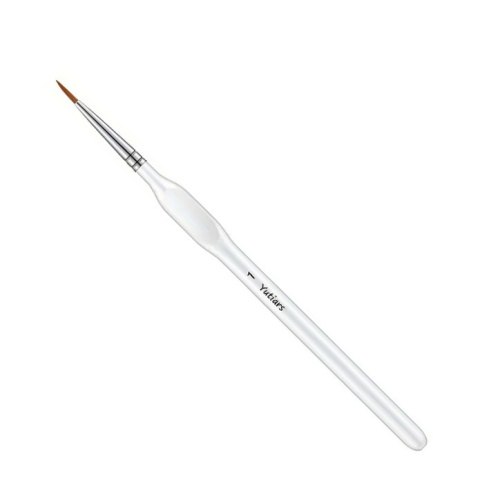 Pędzelek modelarski okrągły biały syntetyczny Model12 do szczegółów nr. 1 Pędzelek modelarski okrągły biały syntetyczny Model12 do szczegółów nr. 1