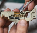 Pędzelek modelarski okrągły biały syntetyczny Model12 do szczegółów nr. 7