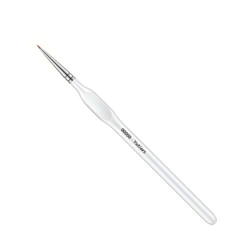 Pędzelek modelarski okrągły biały syntetyczny Model12 do szczegółów 00000 Pędzelek modelarski okrągły biały syntetyczny Model12 do szczegółów 00000