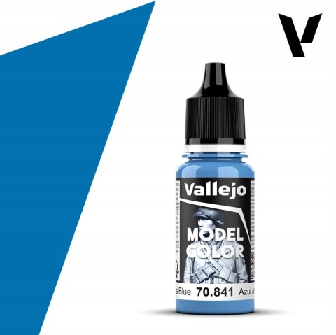 VALLEJO MODEL COLOR 066 Farba modelarska akrylowa 70841 ANDREA BLUE 18 ml VALLEJO MODEL COLOR 066 Farba modelarska akrylowa 70841 ANDREA BLUE 18 ml