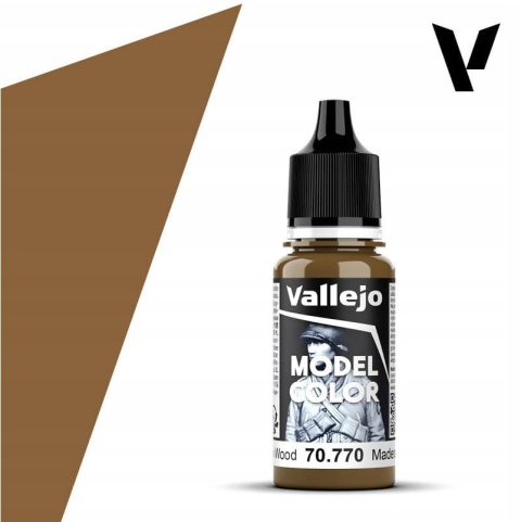 VALLEJO MODEL COLOR 149 Farba modelarska akrylowa 70770 NED WOOD 18 ml VALLEJO MODEL COLOR 149 Farba modelarska akrylowa 70770 NED WOOD 18 ml