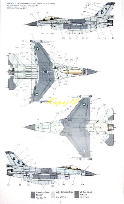 MODEL samolot do sklejania F-16C Fighting Falcon+zestaw, mata, farby,lakier MODEL samolot do sklejania F-16C Fighting Falcon+zestaw, mata, farby,lakier