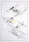 MODEL samolot do sklejania Mustang P-51C+ podkład, farby,lakier