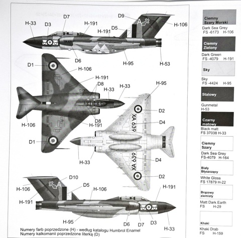 MODEL samolotu do sklejania Gloster Javelin + farby, lakier, klej, 3 pędzle MODEL samolotu do sklejania Gloster Javelin + farby, lakier, klej, 3 pędzle