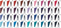VALLEJO MODEL COLOR 035 Farba modelarska akryl 70747 Faded Red 18ml