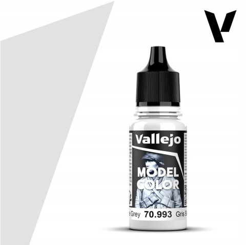 VALLEJO MODEL COLOR 165 Farba modelarska akrylowa 70993 WHITE GREY 18 ml VALLEJO MODEL COLOR 165 Farba modelarska akrylowa 70993 WHITE GREY 18 ml