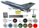 MODEL MiG-21PF Fishbed-D – radziecki samolot myśliwski Academy skala 1:48