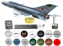 MODEL MiG-21PF Fishbed-D – radziecki samolot myśliwski Academy skala 1:48