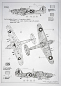 MODEL angieskiego samolotu  Hawker Hurricane MK.IIC Smer skala 1:72