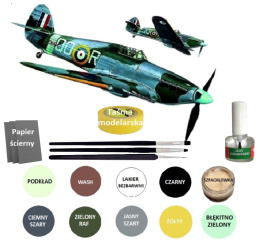 MODEL angieskiego samolotu  Hawker Hurricane MK.IIC Smer skala 1:72