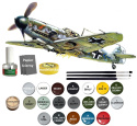 MODEL niemieckiego samolotu Messerschmitt Bf 109F-4/B ICM skala 1:48