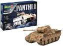 Model Czołgu Pantera Panther zestaw z farbami klejem Revell + dużo dodatków