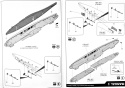 Okręt model amerykański lotniskowiec USS Enterprise skala 1:700+ mata, zestaw farb modelarskich z fabą podkładową....