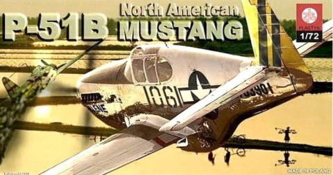 MODEL plastikowy do sklejania P-51B MUSTANG, Plastky Skala 1:72 MODEL plastikowy do sklejania P-51B MUSTANG, Plastky Skala 1:72