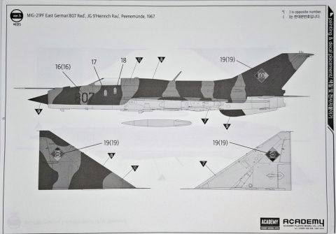 MODEL samolotu MiG-21PF Fishbed-D POLSKIE MALOWANIE + farby, MODEL samolotu MiG-21PF Fishbed-D POLSKIE MALOWANIE + farby,