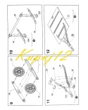 PLASTIKOWY model do sklejania francuski Transporter RENAULT UE +mata A3, farby akrylowe, podkład do farb akrylowych...