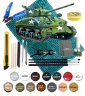 MODEL amerykańskiego czołgu Sherman M4A1 Italeri Skala 1:35