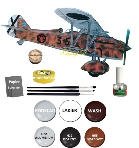 MODEL samolotu do sklejania Fiat CR-32 Freccia Smer Skala 1:48 0810 MODEL samolotu do sklejania Fiat CR-32 Freccia Smer Skala 1:48 0810