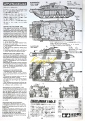MODEL brytyjskiego czołgu Challenger 1 (Mk.3) Tamiya Skala 1:35