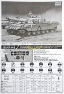 MODEL brytyjskiego czołgu Challenger Mk.3 Academy Skala 1:72