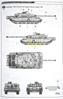 MODEL brytyjskiego czołgu Challenger Mk.3 Academy Skala 1:72