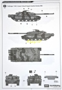 MODEL brytyjskiego czołgu Challenger Mk.3 Academy Skala 1:72