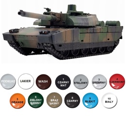 MODEL francuskiego czołgu do sklejania Char Leclerc Academy Skala 1:72
