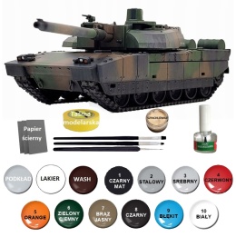 MODEL francuskiego czołgu do sklejania Char Leclerc Academy Skala 1:72