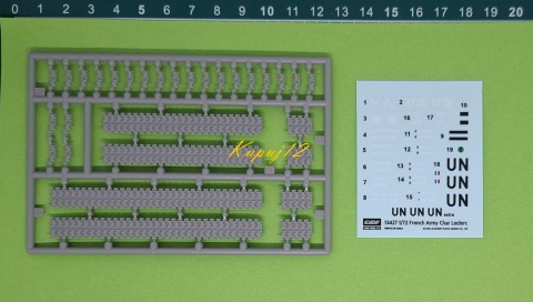 MODEL francuskiego czołgu do sklejania Char Leclerc Academy Skala 1:72 MODEL francuskiego czołgu do sklejania Char Leclerc Academy Skala 1:72