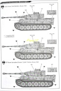 MODEL niemieckiego czołgu do sklejania Tiger-I Early Academy Skala 1:72