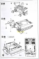 MODEL niemieckiego czołgu do sklejania Tiger-I Early Academy Skala 1:72