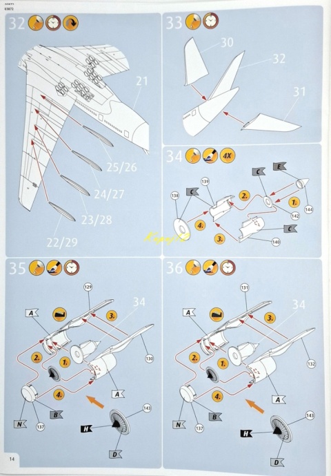AIRBUS A380-800 duży plastikowy model samolotu pasażerskiego British Airways Revell skala 1:144 AIRBUS A380-800 duży plastikowy model samolotu pasażerskiego British Airways Revell skala 1:144
