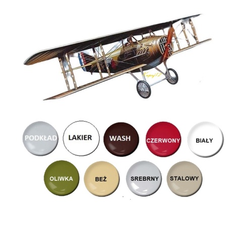 PLASTIKOWY model francuskiego samolotu myśliwskiego SPAD XIII WWI Fighter Academy Skala 1:72 PLASTIKOWY model francuskiego samolotu myśliwskiego SPAD XIII WWI Fighter Academy Skala 1:72
