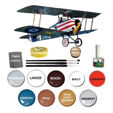 PLASTIKOWY model samolotu Sopwitch Camel WWI Fighter Academy Skala 1:72 PLASTIKOWY model samolotu Sopwitch Camel WWI Fighter Academy Skala 1:72