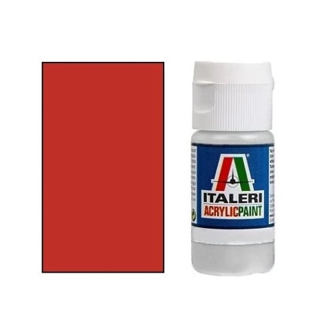 ITALERI ACRYLIC PAINTS Farba modelarska GLOSS RED połysk 20 ml ITALERI ACRYLIC PAINTS Farba modelarska GLOSS RED połysk 20 ml