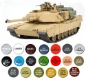 MODEL plastikowego czołgu do sklejania M1A1 Abrams 120mm Gun Tamiya skala 1:35