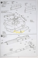MODEL plastikowego czołgu do sklejania M1A1 Abrams 120mm Gun Tamiya skala 1:35
