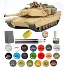 MODEL plastikowego czołgu do sklejania M1A1 Abrams 120mm Gun Tamiya skala 1:35