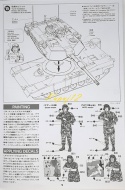 MODEL plastikowego czołgu do sklejania M1A1 Abrams 120mm Gun Tamiya skala 1:35