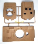 MODEL plastikowego czołgu do sklejania M1A1 Abrams 120mm Gun Tamiya skala 1:35