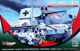 MODEL plastikowy radziecki lekki czołg T-26(r) Mirage skala 1:35