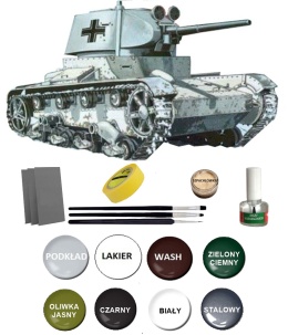 MODEL plastikowy radziecki lekki czołg T-26(r) Mirage skala 1:35