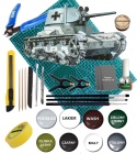 MODEL plastikowy radziecki lekki czołg T-26(r) Mirage skala 1:35