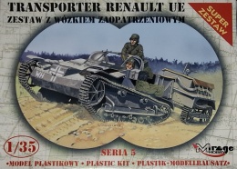 MODEL plastikowy transportera Renault UE Mirage skala 1:35_35514